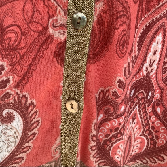 Chico’s thin soft button down cardigan. - Picture 7 of 9